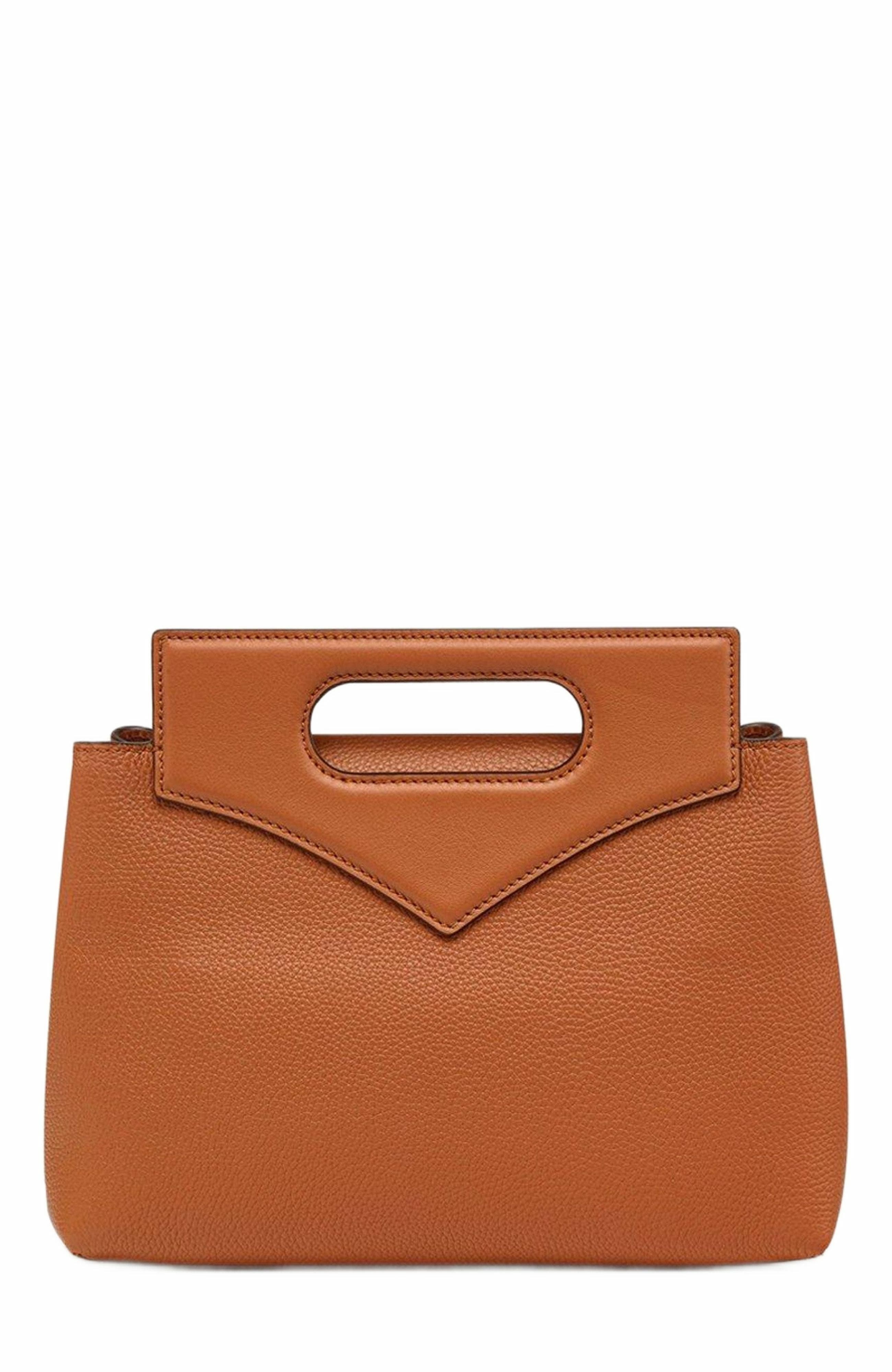 MCM Soft Diamond Tote in Embossed Leather, Alternate, color, Terracotta