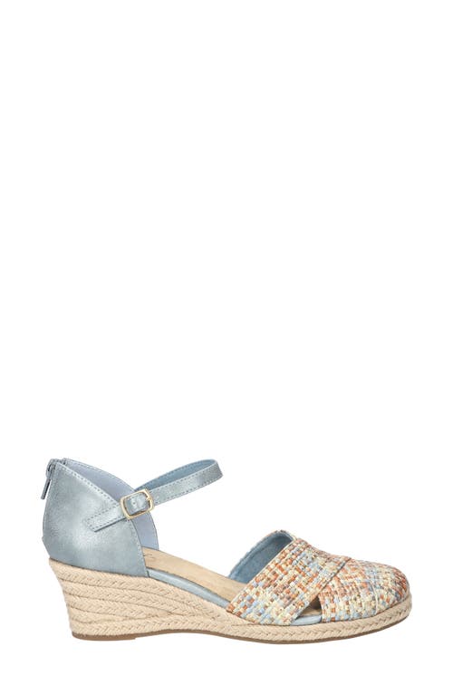 EASY STREET EASY STREET COAST ESPADRILLE WEDGE SANDAL