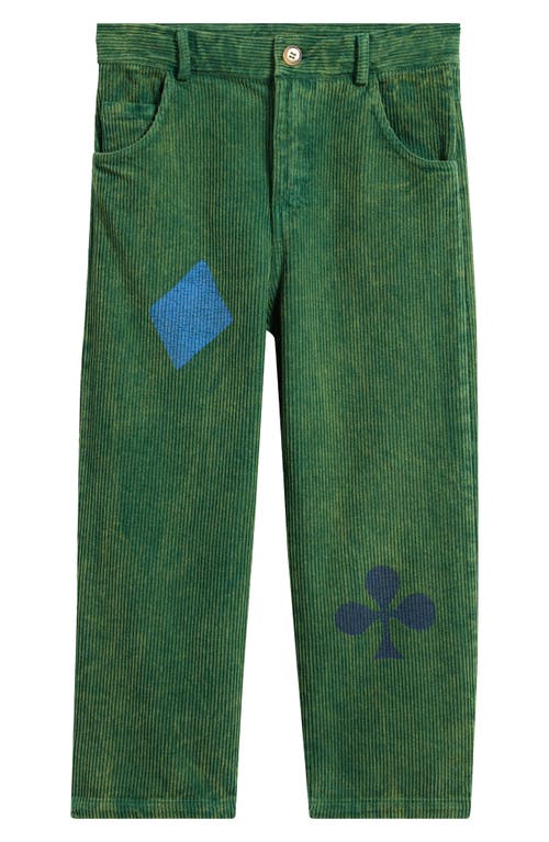 Bobo Choses Kids' Joker Corduroy Pants In Green
