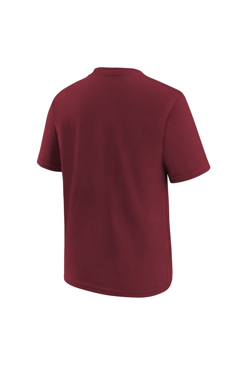 Youth Jordan Brand Wine Cleveland Cavaliers Essential Cities T-Shirt, Alternate, color, Wine
