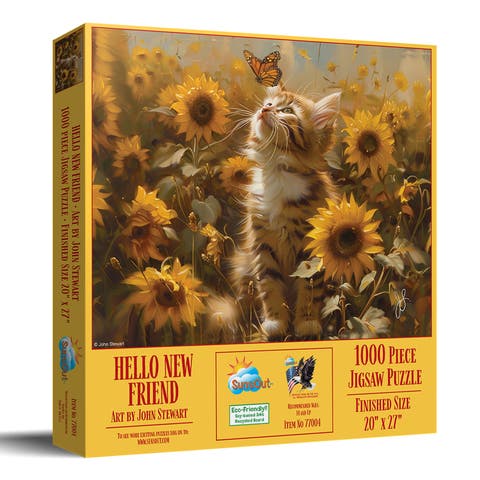 Hello New Friend 1000 piece Jigsaw Puzzle for Adults