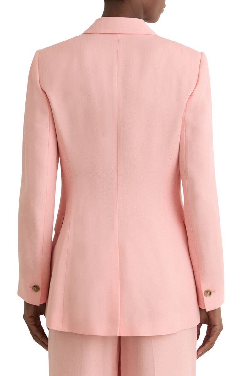 Reiss Magda Double Breasted Blazer, Alternate, color, Pink