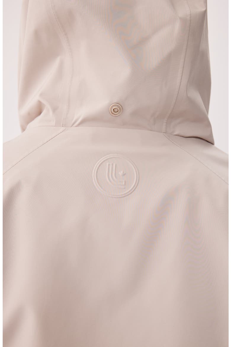 Aliz Water Repellent Short Trench Coat, Alternate, color, ABALONE