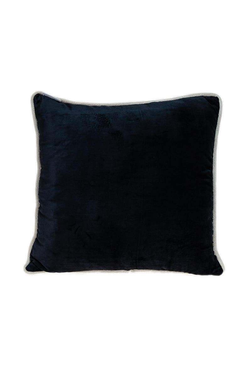 Maia Transitional White Throw Pillow, Alternate, color, WHITE