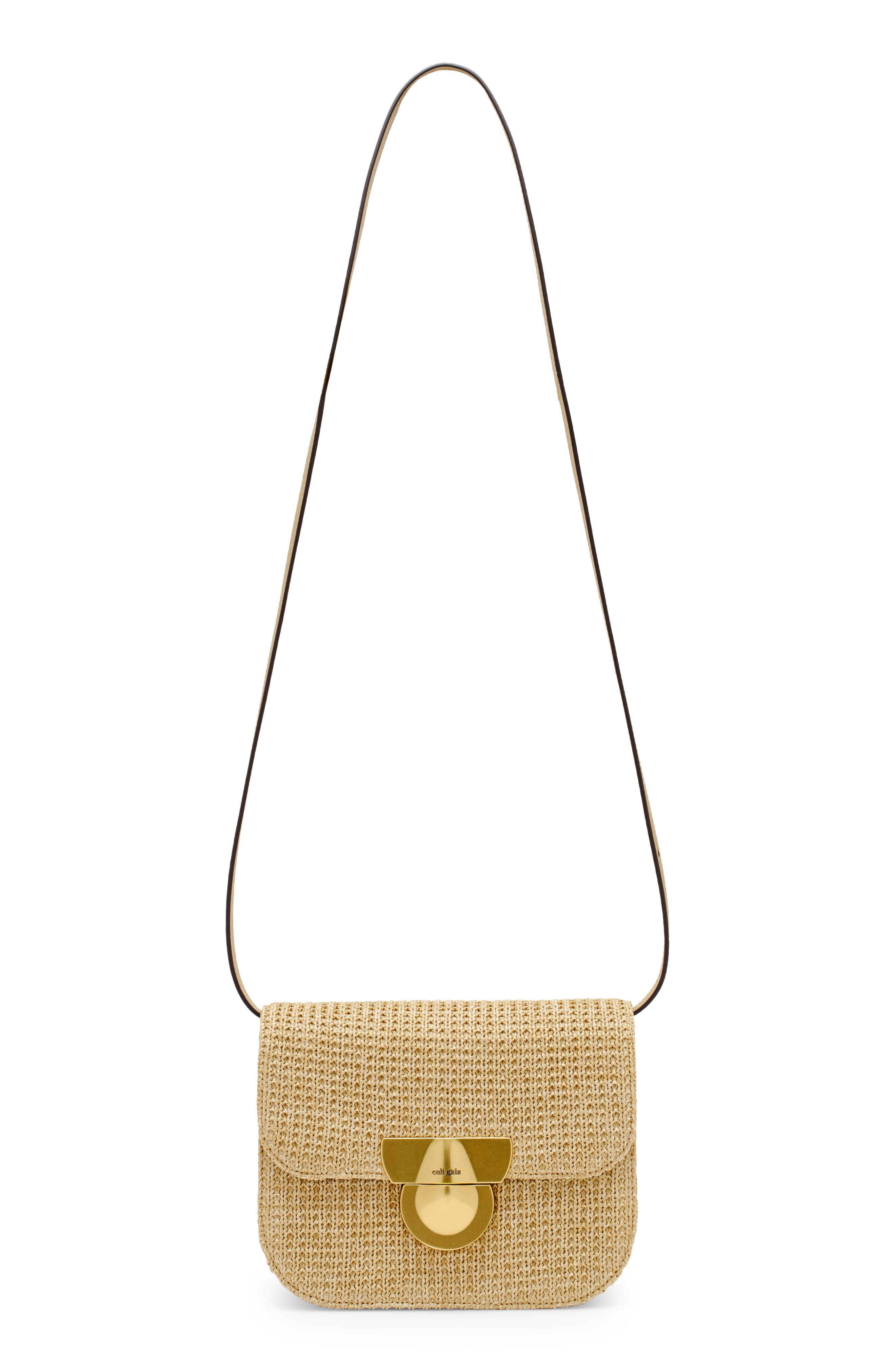 Cult Gaia Tazia Shoulder Bag, Alternate, color, Natural