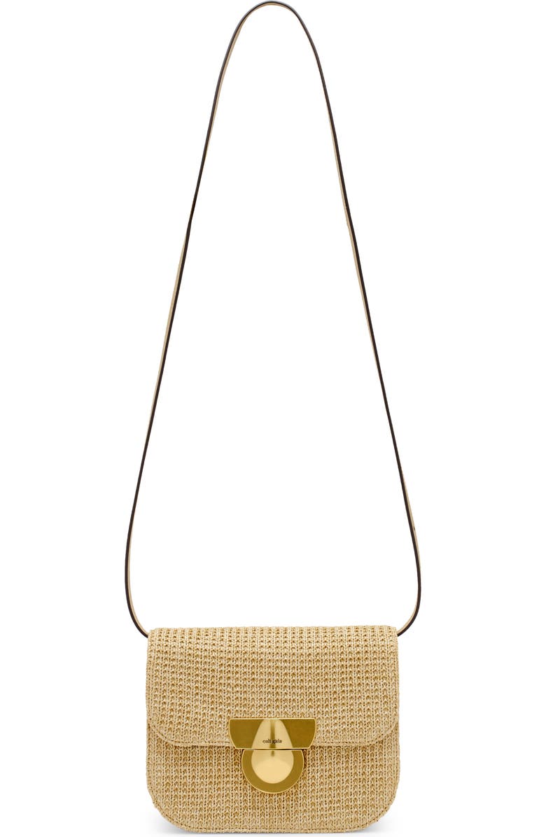 Cult Gaia Tazia Shoulder Bag, Alternate, color, Natural
