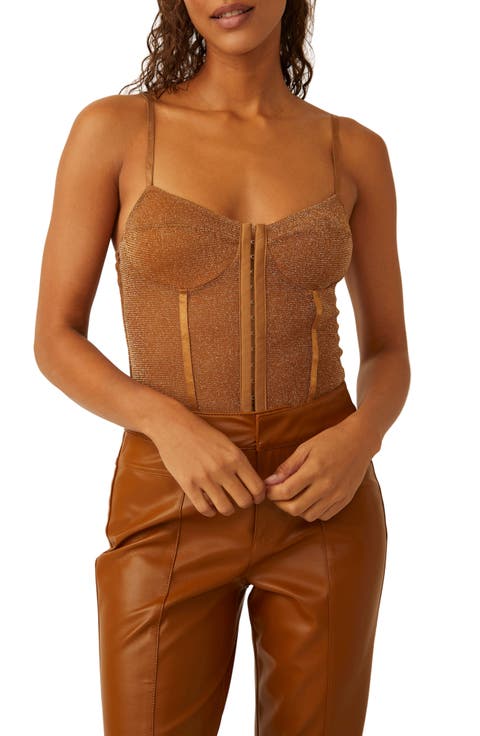 Shimmer Night Rhythm Corset Bodysuit