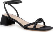 Jewel Badgley Mischka Fern Ankle Strap Sandal