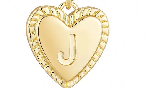Adornia Initial Heart Toggle Necklace