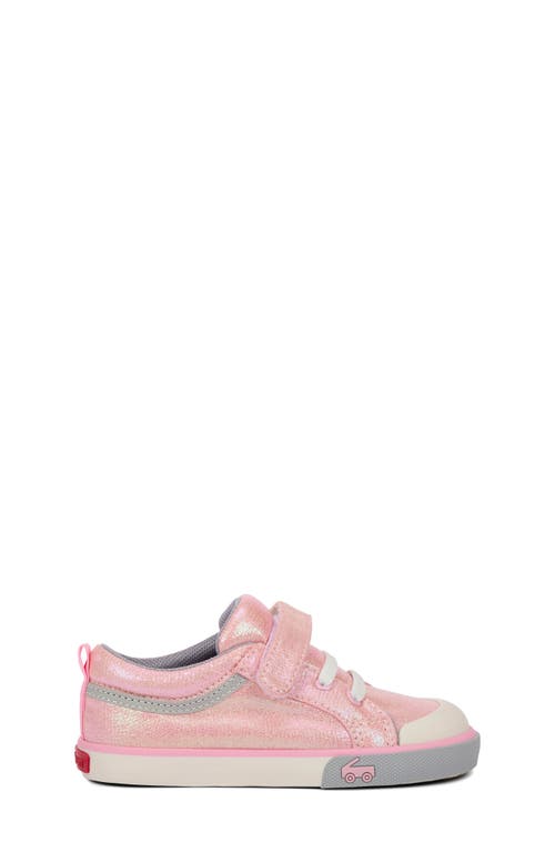 See Kai Run Kristin Sneaker In Pink Metallic