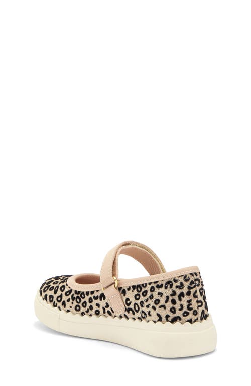 Harper Canyon Kids' Pearrla Play Bottom Mary Jane Flat In Animal Print
