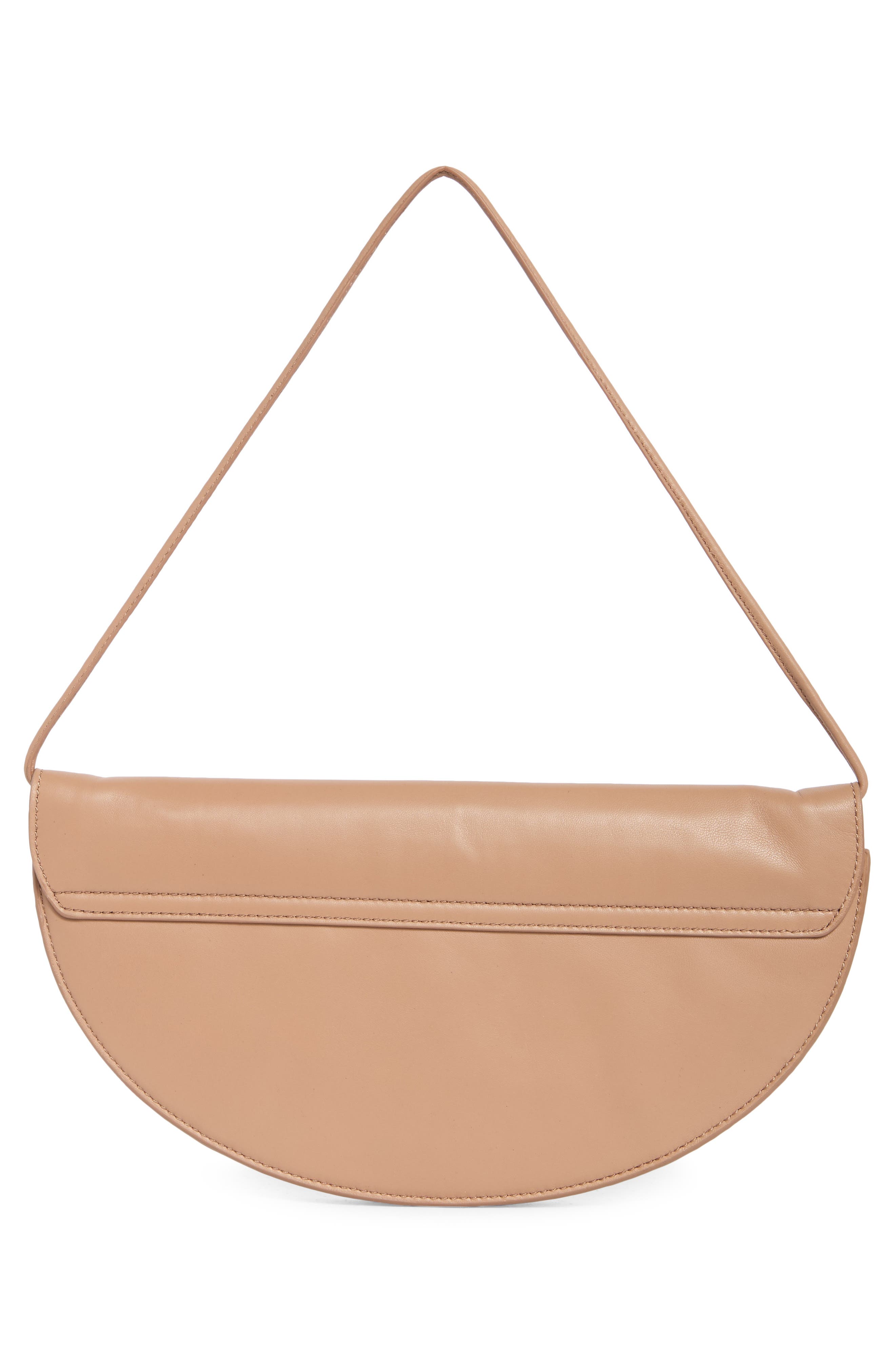 Arca Leather Clutch, Alternate, color, PECAN