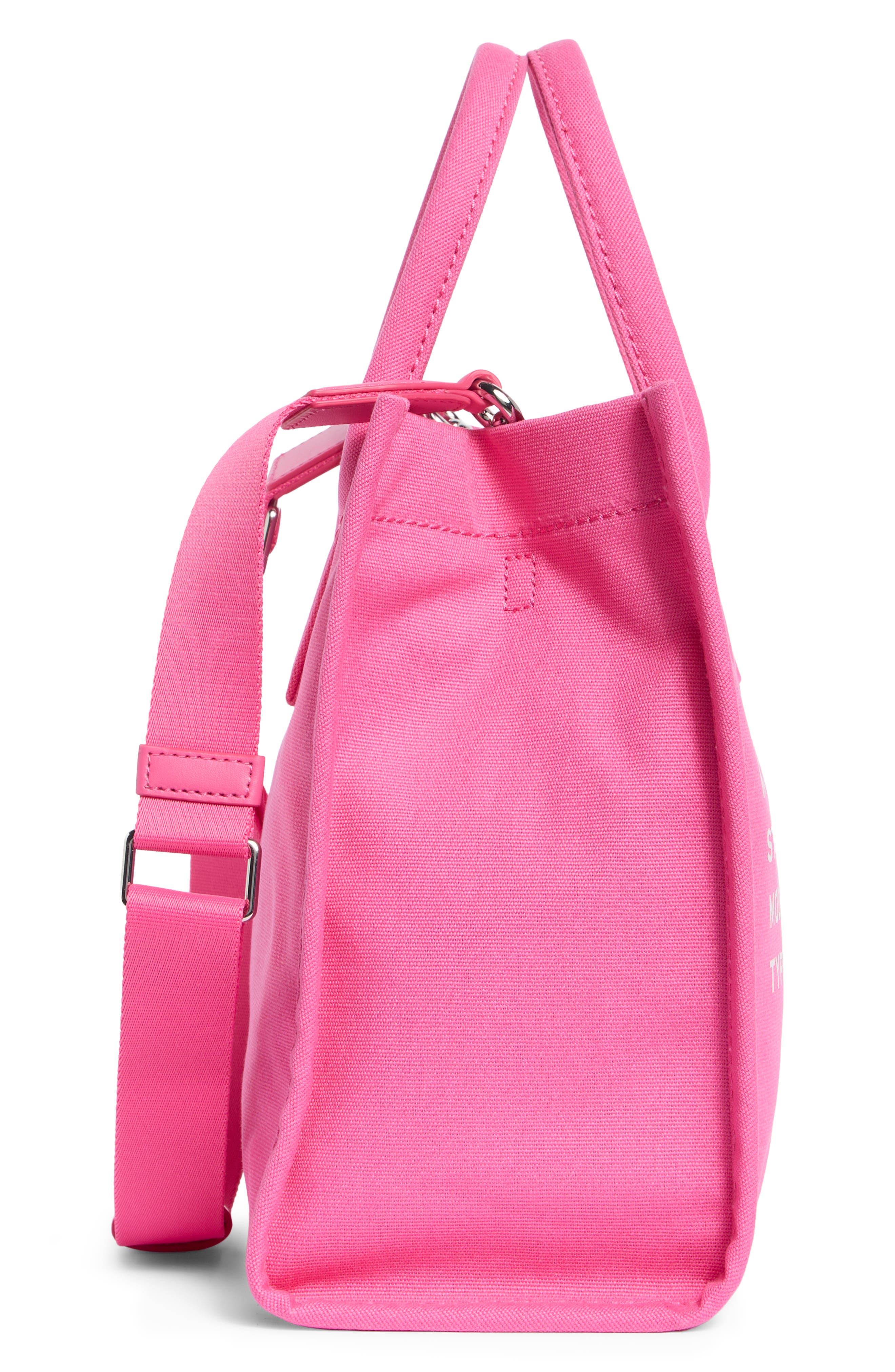 Medium Canvas Standard Supply Tote, Alternate, color, MAGENTA