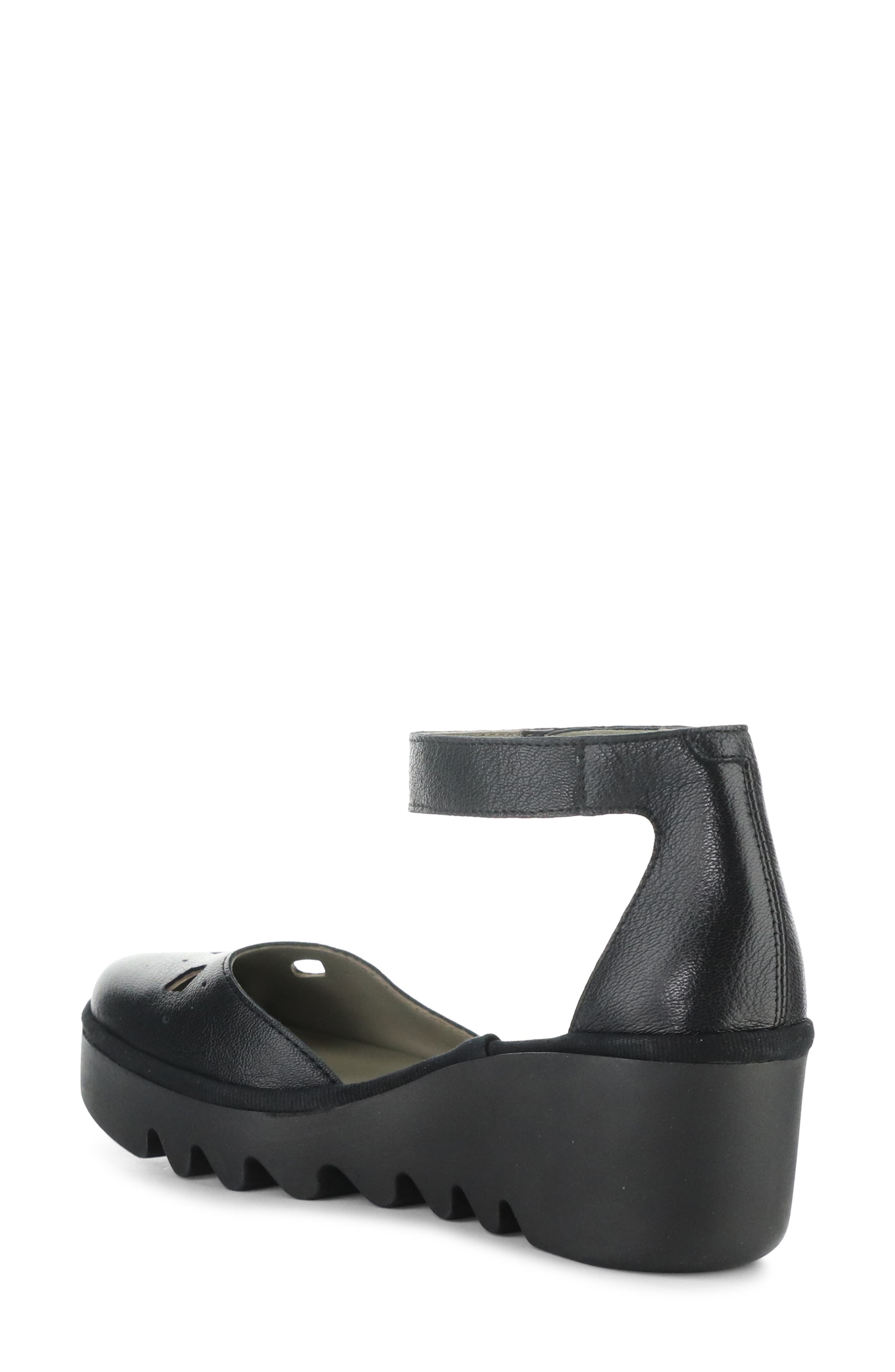 Fly London Boij Ankle Strap Platform Wedge Pump, Alternate, color, 