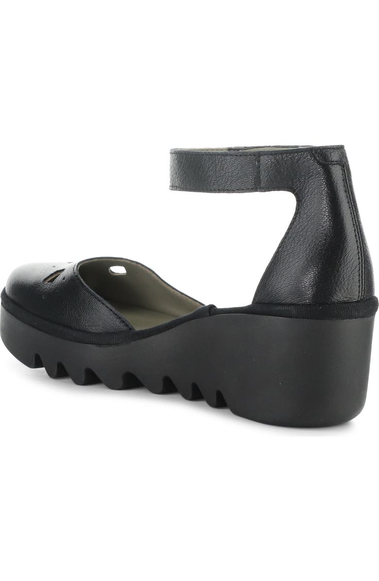 Fly London Boij Ankle Strap Platform Wedge Pump, Alternate, color,