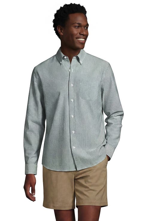 Long Sleeve Sail Rigger Oxford Embroidered Shirt