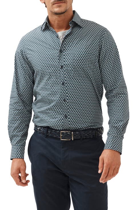 Wickham Sports Fit Button-Up Shirt