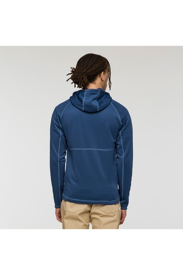 Tempa Fleece Hooded Jacket - Men's, Alternate, color, Deep Sea