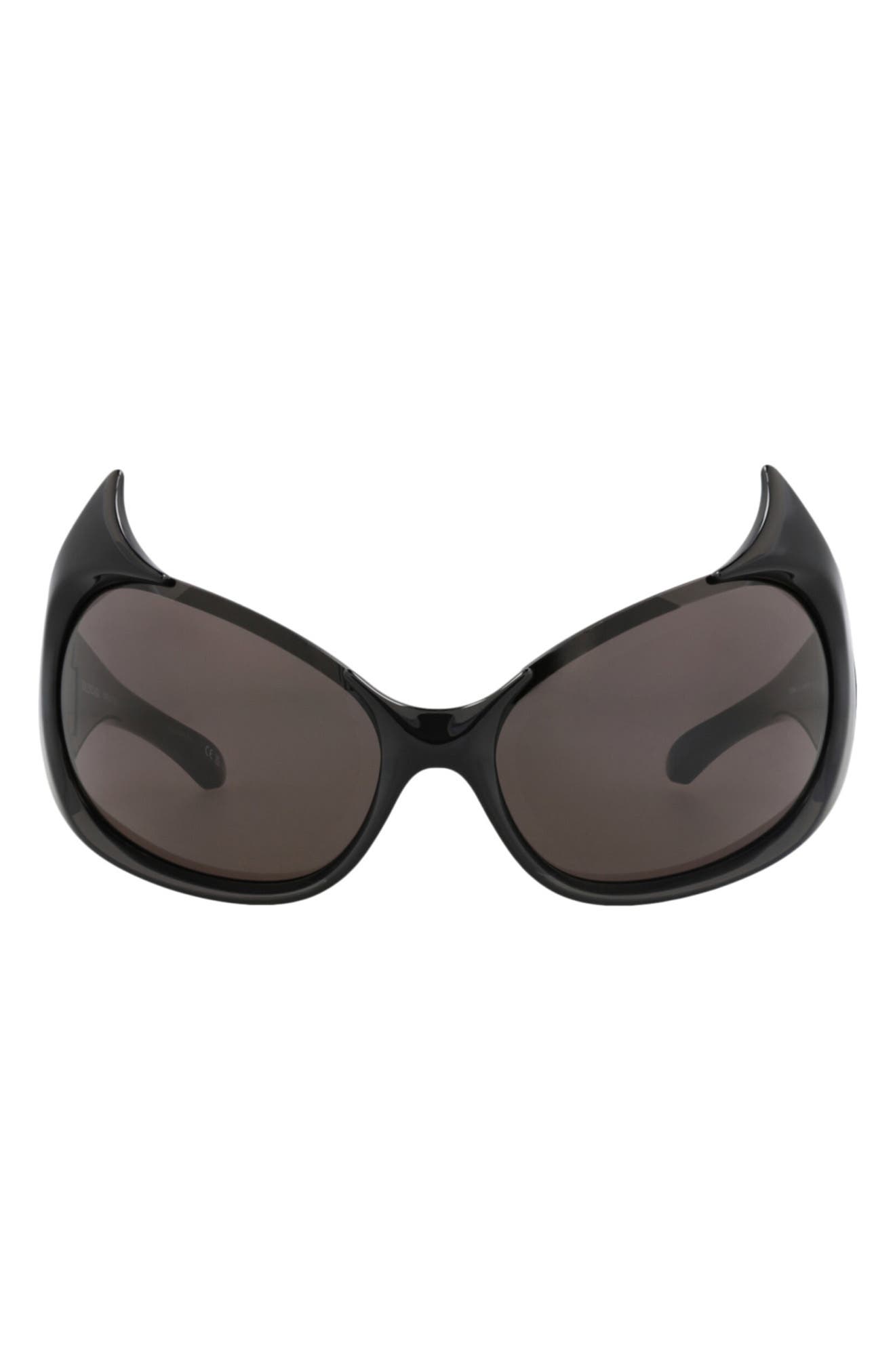 Balenciaga 71mm Shield Sunglasses