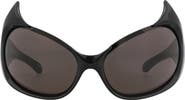 Balenciaga 71mm Shield Sunglasses