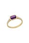 selected Amethyst/ 18K Yellow Gold