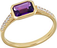 Bony Levy El Mar Diamond & Amethyst Ring