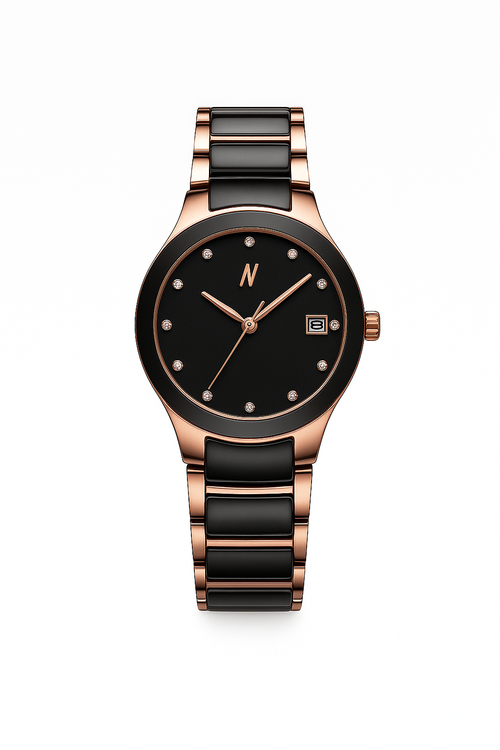 Ncmprbl Petite Link Miracle Ceramic Bracelet Watch, 34mm In Multi