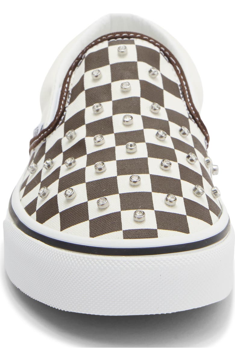 Vans Classic Slip-On Sneaker, Alternate, color, Rhinestone Demitasse