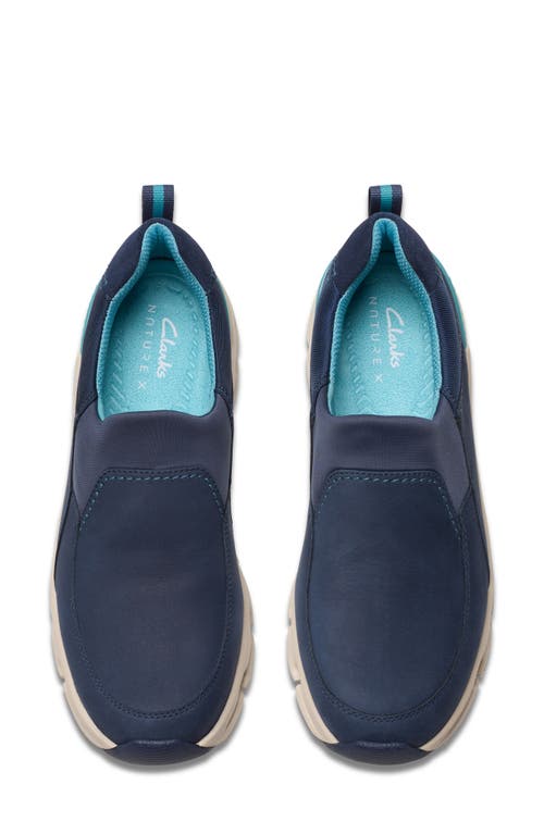 Clarks ® Naturex Waterproof Slip-on Sneaker In Blue