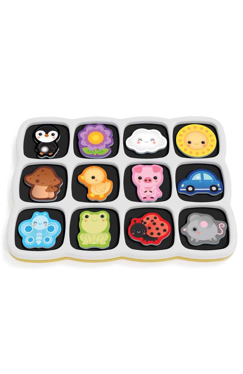 Quercetti Smart Puzzle First Colors 13 Piece Doublesided Magnetic, Alternate, color, 