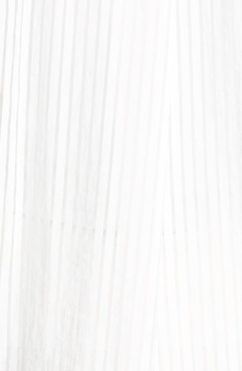 Akris punto Partwork Stripe Tunic Blouse, Alternate, color, 