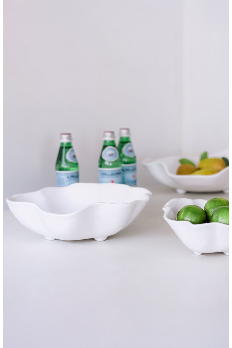 Vida Small Bowl, Alternate, color, White