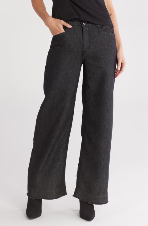 Skyrise High Waist Wide Leg Jeans