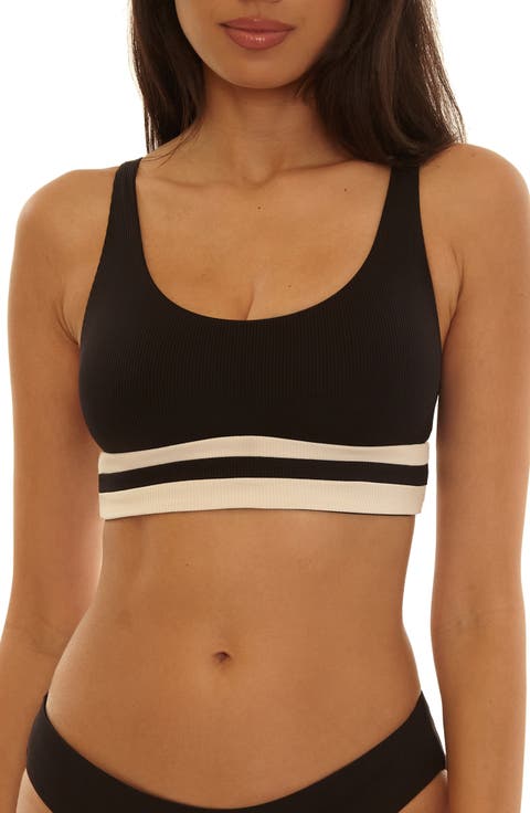 Coast Line Rib Bikini Top