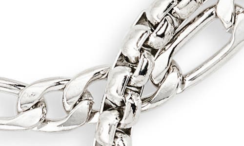 Area Stars Set Of 3 Chain Bracelets In Silver