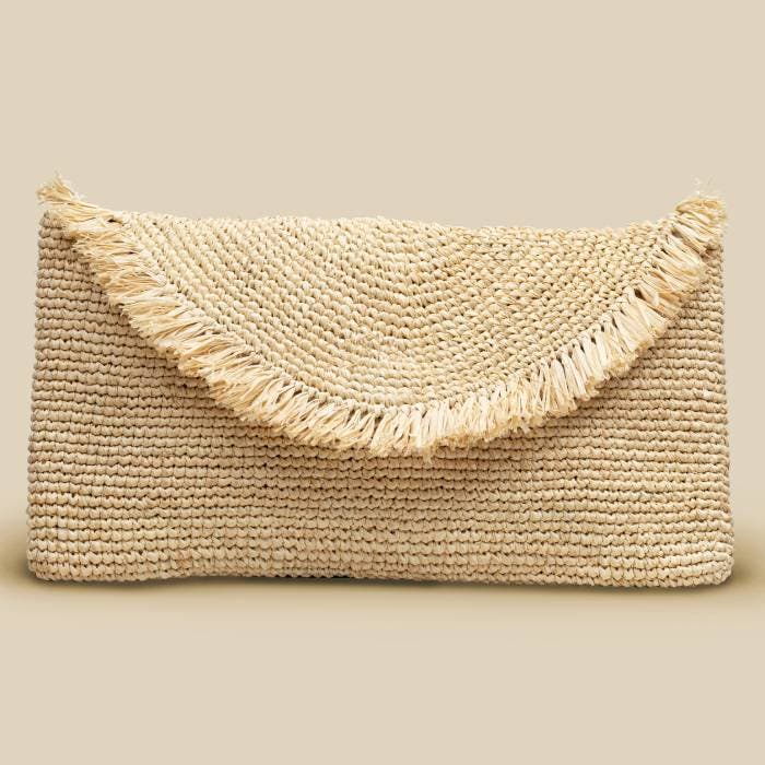indego africa Umunsi Clutch, Main, color, Natural