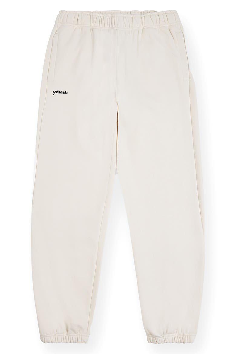 Oversize Script Weld Logo Sweatpants, Main, color, OATMEAL