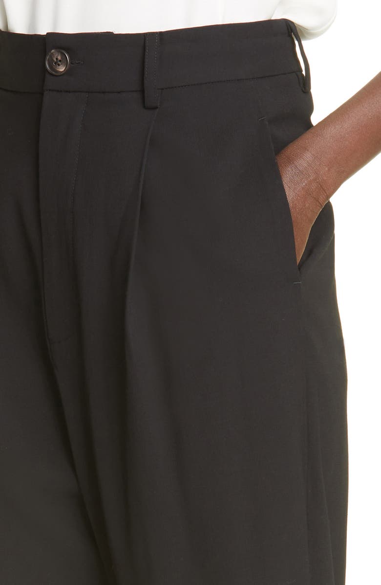 CO Pleated Crop Trousers, Alternate, color, 