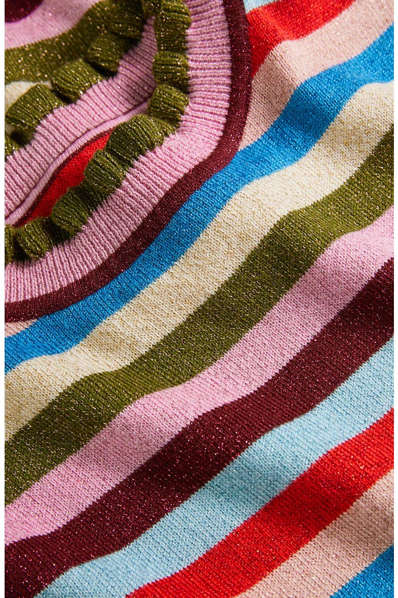 Lara Sparkle Stripe Sweater, Alternate, color, SPARKLE MULTI STRIPE