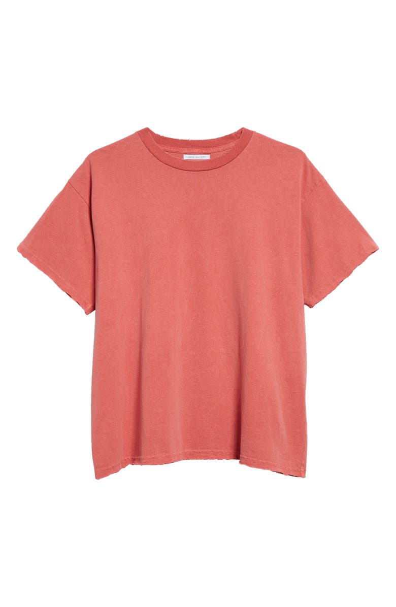 John Elliott Folsom Boxy Distressed T-Shirt, Alternate, color, 