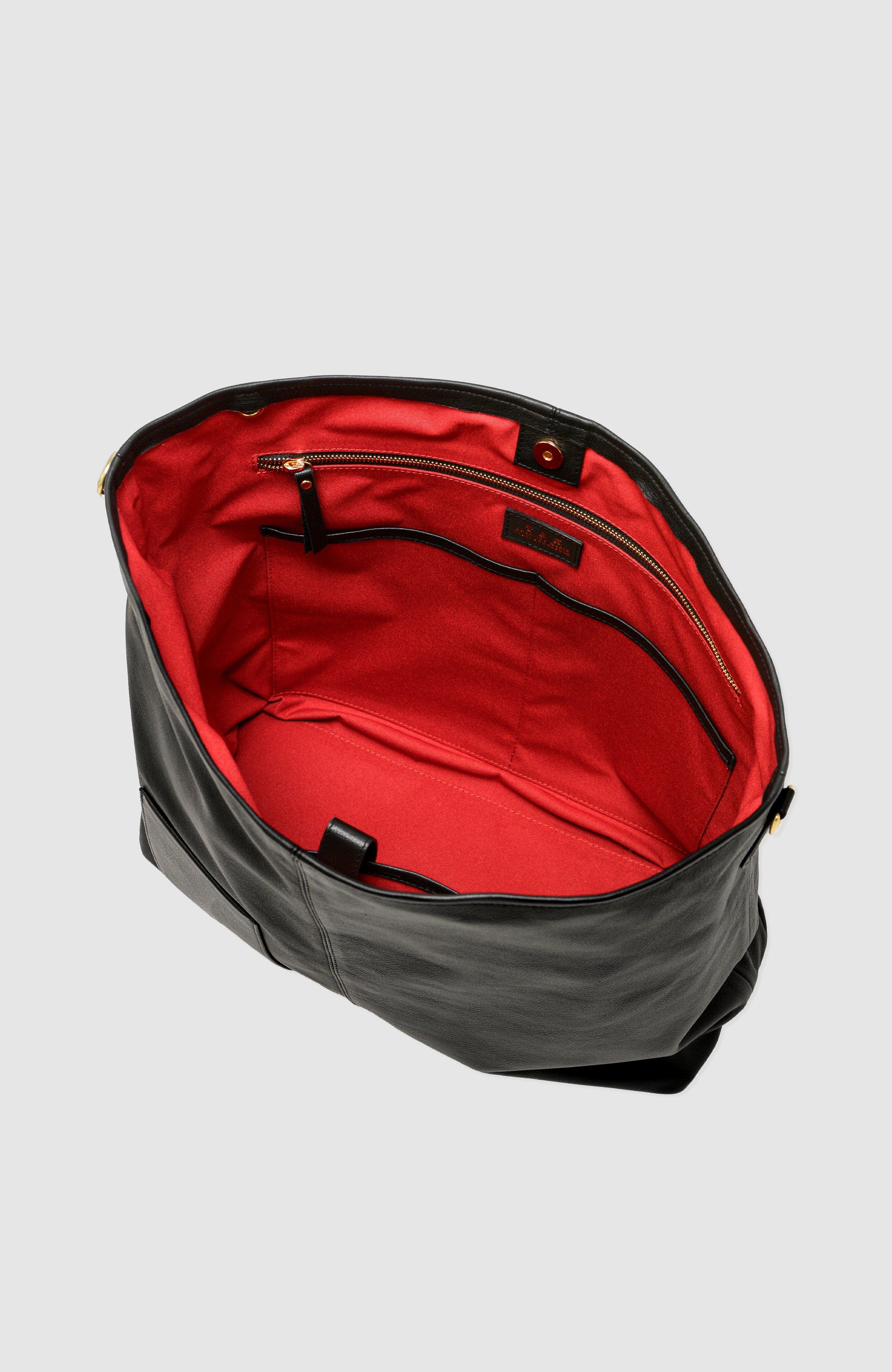 TAH Charlee Oversized Slouchy Tote, Alternate, color, Black