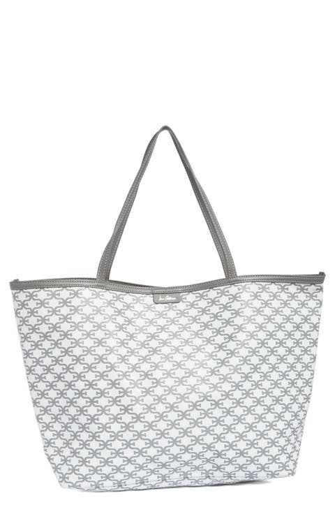 Felicia Monogram Large Shopper Tote Bag