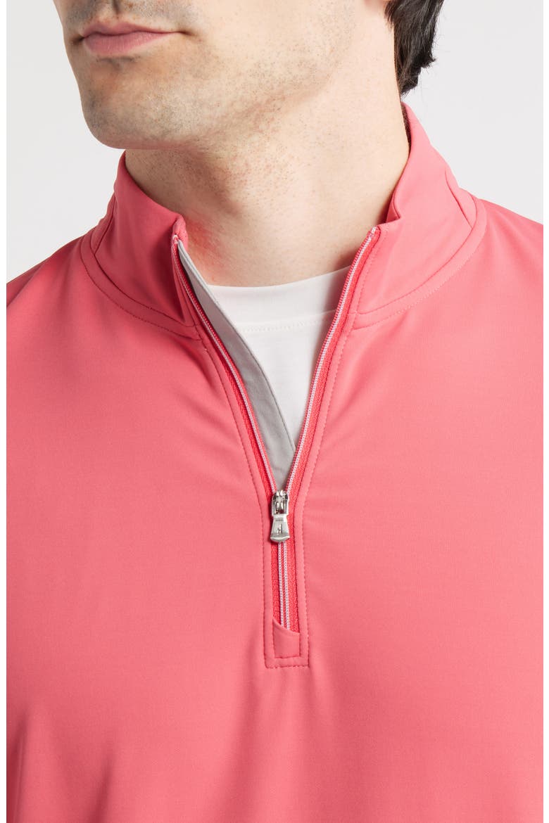 Motion Performance Quarter Zip Pullover, Alternate, color, LOBSTER