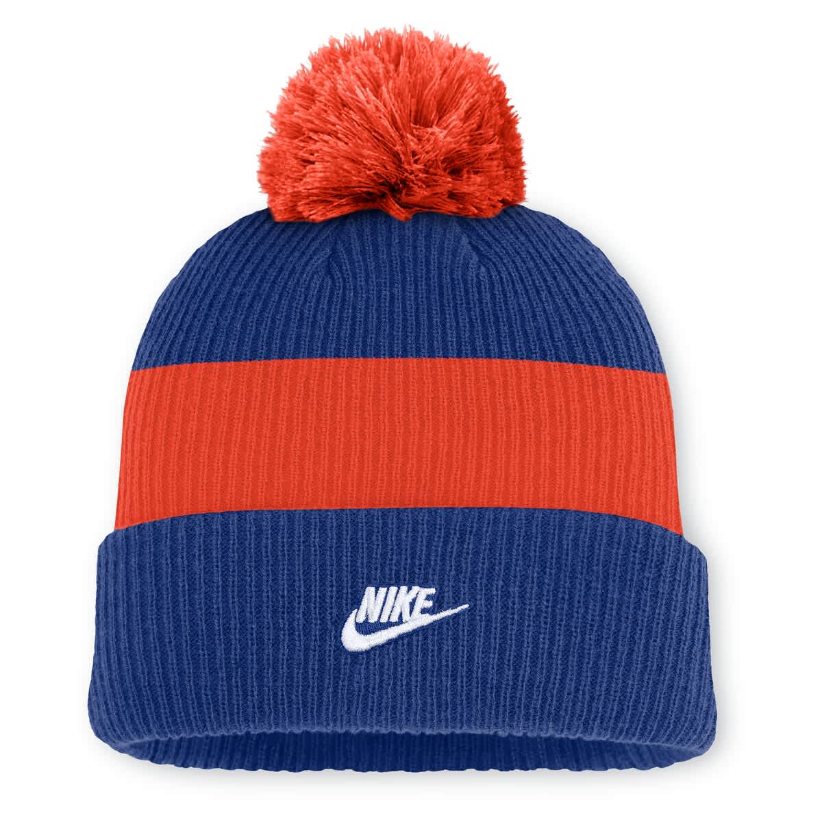 orange and blue nike hat
