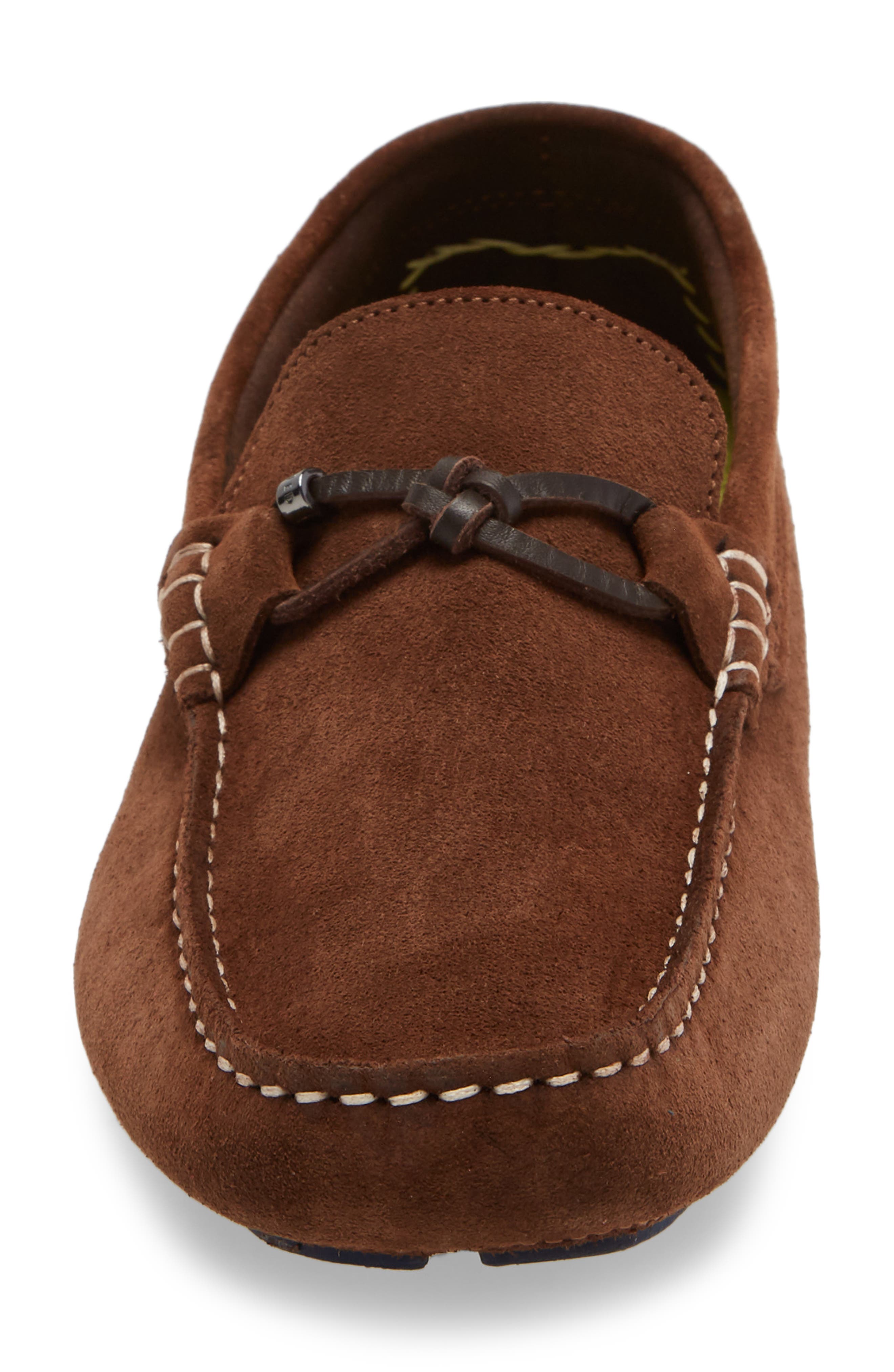 Ted Baker London Cotton Driving Shoe, Alternate, color, 