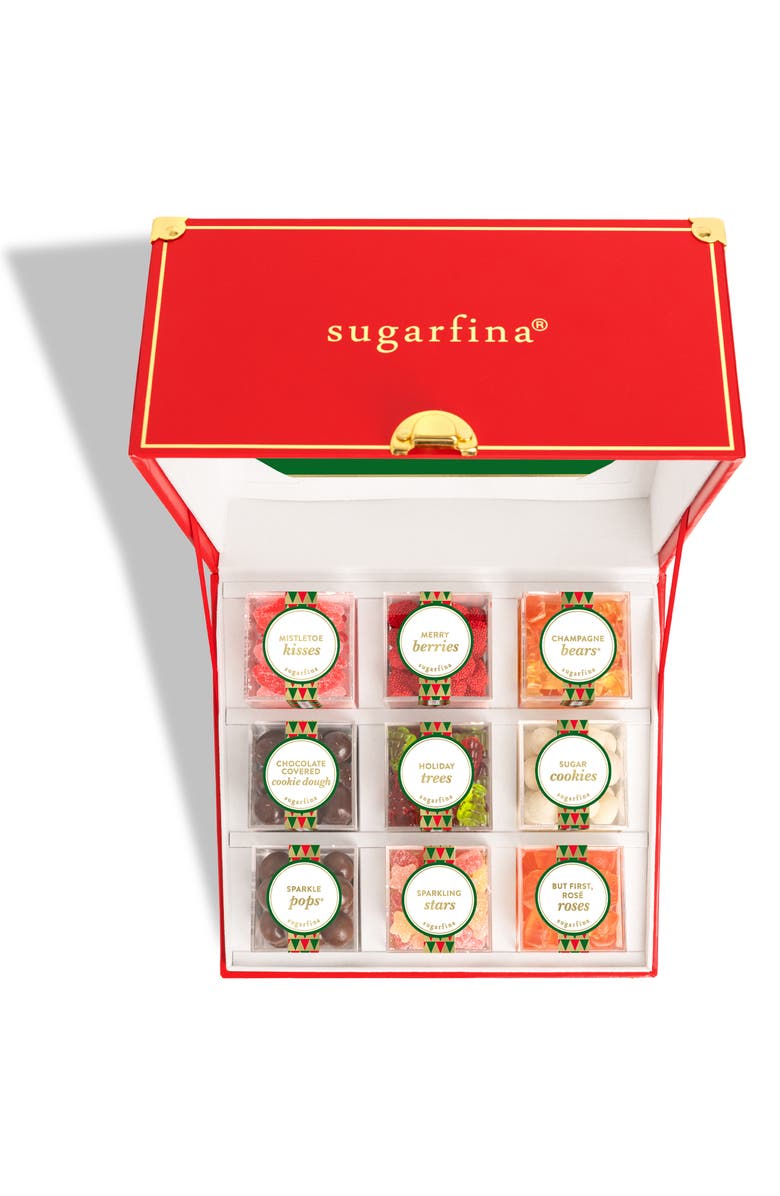sugarfina Nutcracker 9-Cube Tasting Trunk, Alternate, color, 