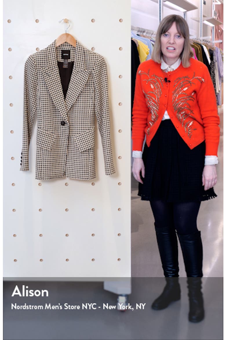 Women's Houndstooth Blazer video