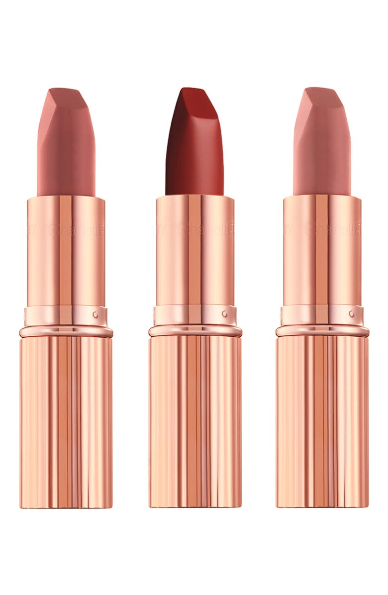 Charlotte Tilbury Iconic Mini Lip Trio Set USD $51 Value, Alternate, color,