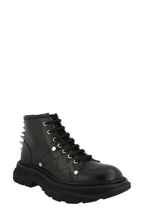 Studded Combat Bootie (Women)