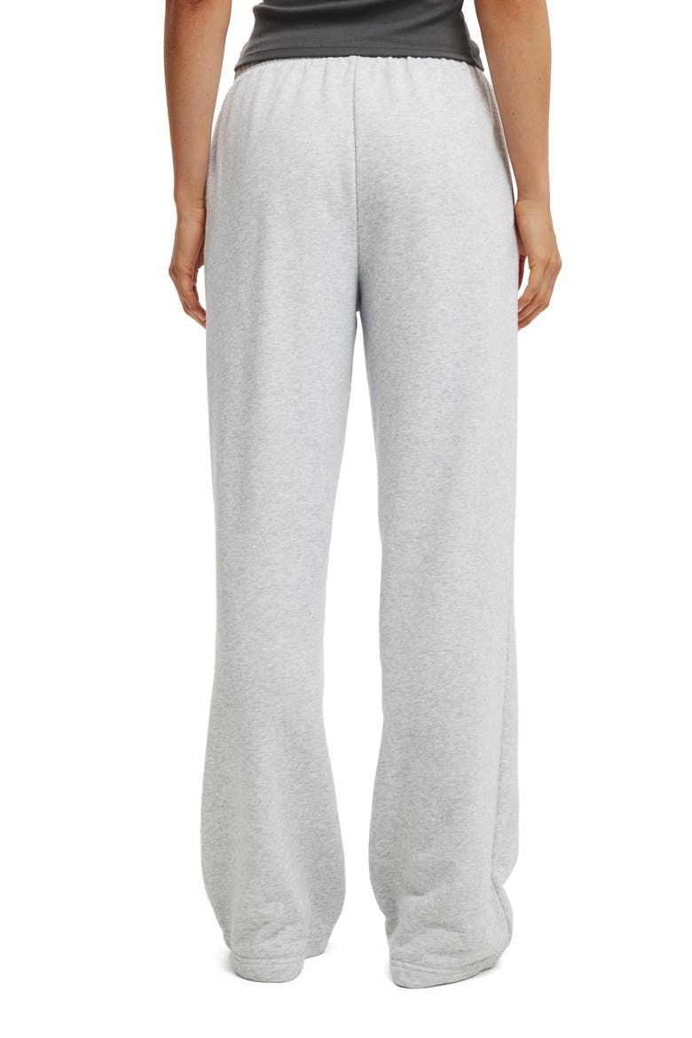 Women's Wide Leg Sweatpant, Alternate, color, Soft Grey Marle